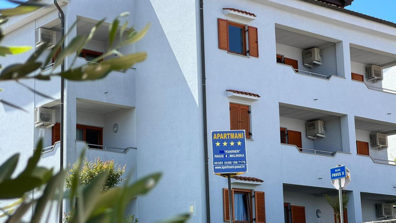 Apartments Kvarner Malinska Exterior foto
